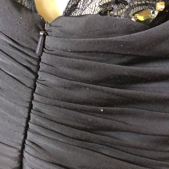 Navy Blue Kathy Ireland Mother of the Bride Dress - Picture 15 of 16